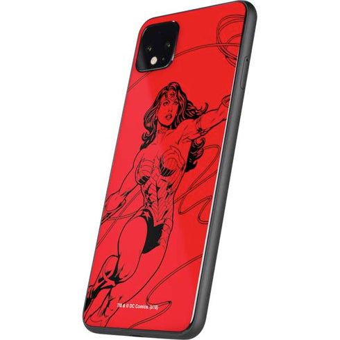 DC Comics Wonder Woman Comic Pop Google Pixel 4 XL Skin